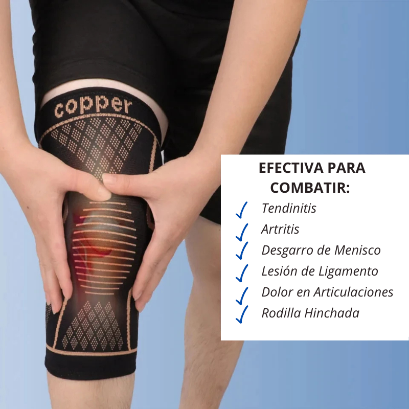 RODILLERA DE COBRE - Alivia Dolor Articular y Artritis (LLEVA 2 y PAGA 1)