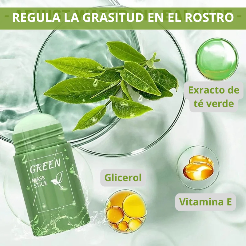 Mascarilla de Limpieza Té Verde - OFERTA 2x1